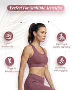 full sports bra coverage gym bra for ladies