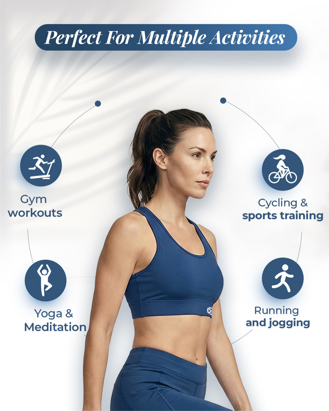 yoga sports bra stretchable sports bra for women