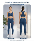 yoga dress for ladies soft comfortable active wear set