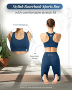 racerback sports bra lightweight breathable gym bra