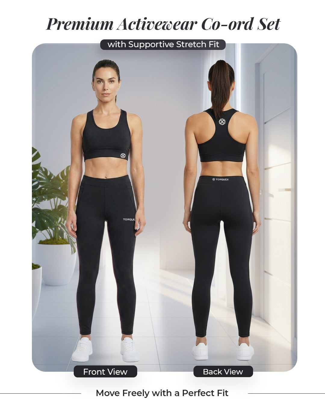 active wear for women comfortable gym outfit set