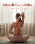 Yoga Deep Stretch Belt - Orange