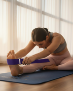 Yoga Deep Stretch Belt - Purple