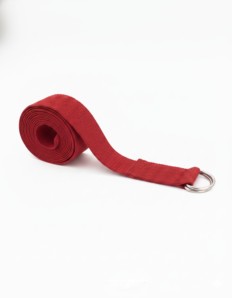 Yoga Deep Stretch Belt - Red