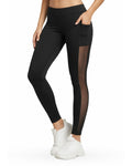 black pants women workout wear