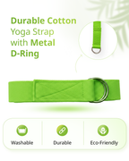 Yoga Deep Stretch Belt - Neon